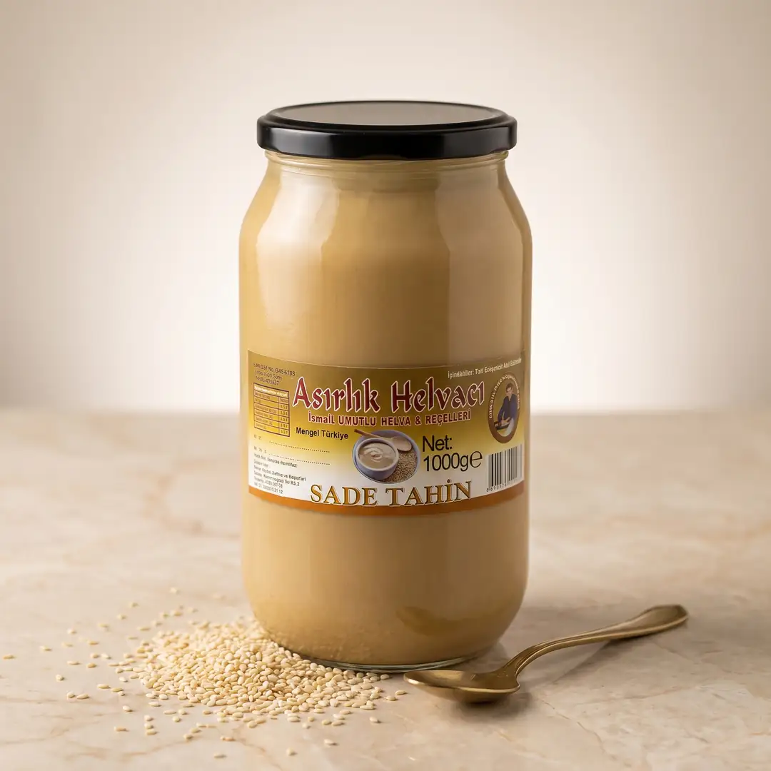 Taze Sade Tahin 1 Kg